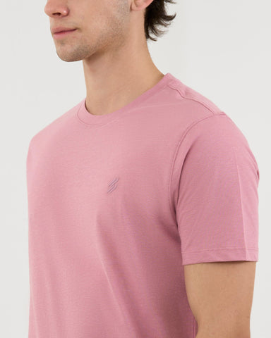 DCYPHR Men's Core Lite Crewneck Tee - Dusk Pink
