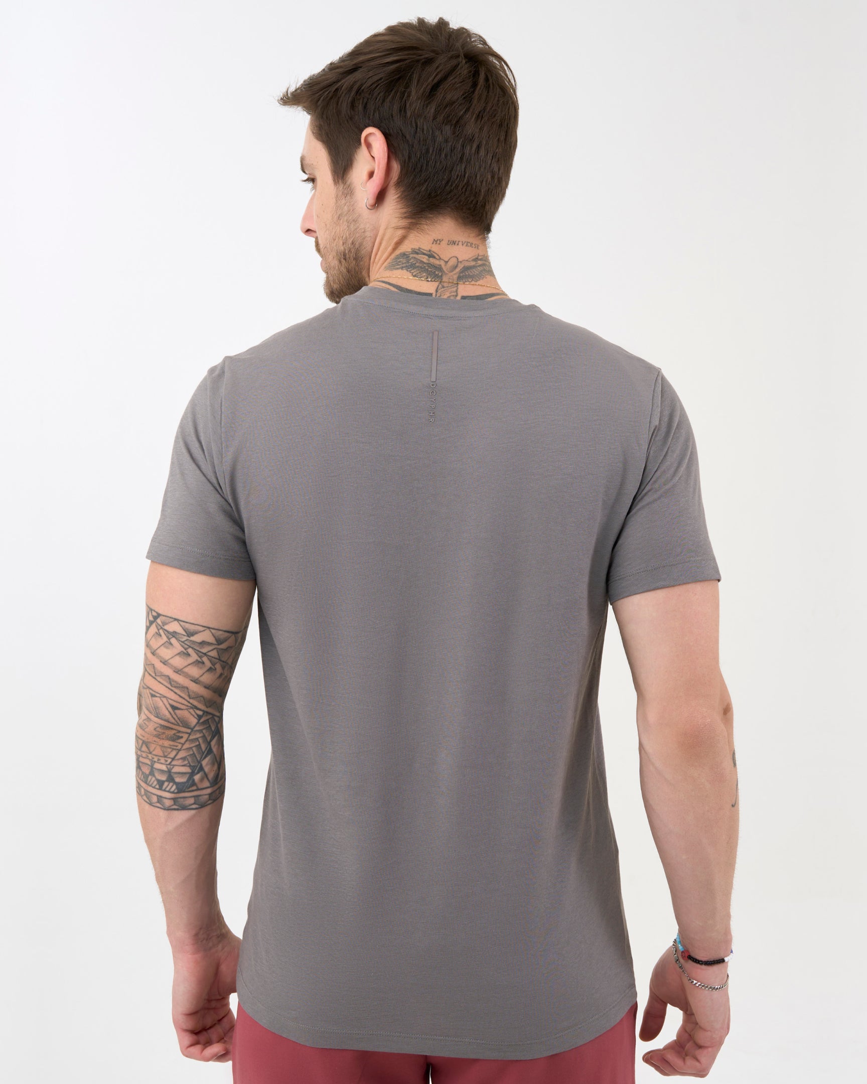 DCYPHR Men's Core Lite Crewneck Tee - Titanium
