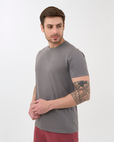 DCYPHR Men's Core Lite Crewneck Tee - Titanium
