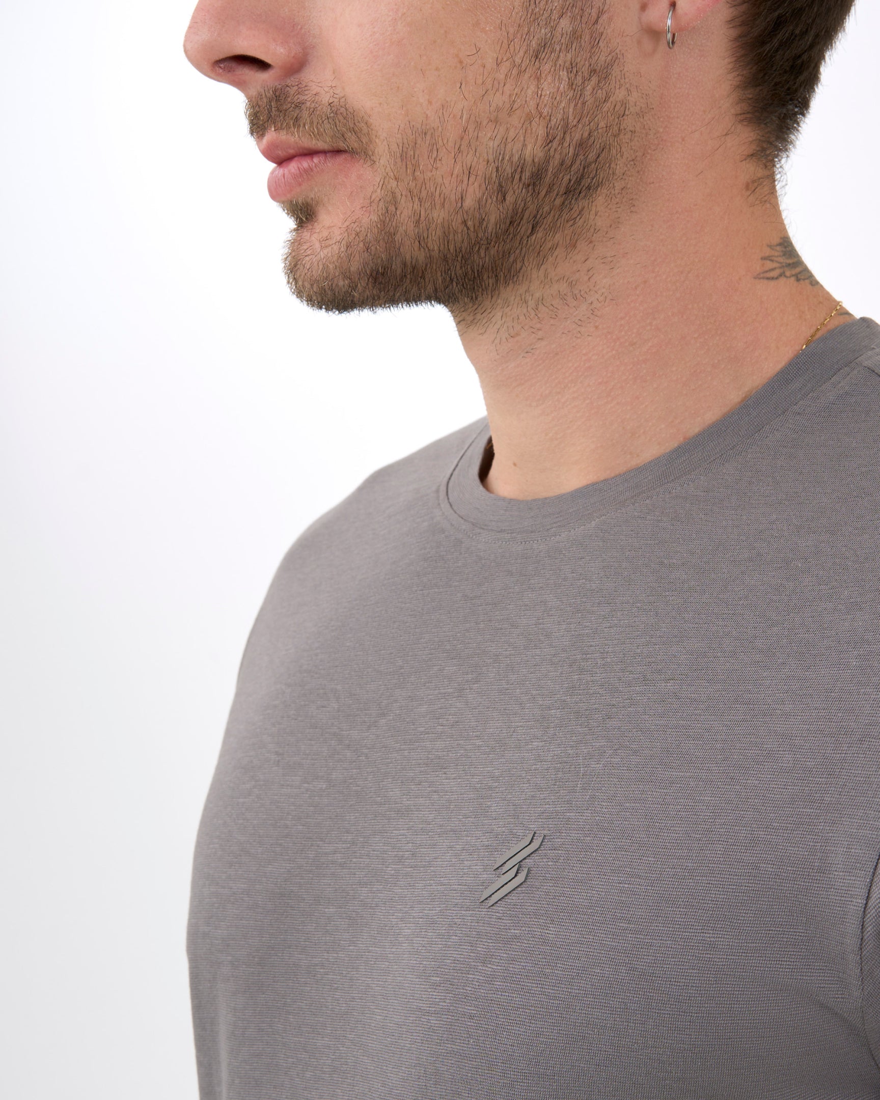 DCYPHR Men's Core Lite Crewneck Tee - Titanium