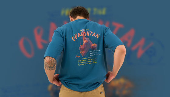 Oversized Graphic T-Shirts Inspired by Endangered Wildlife