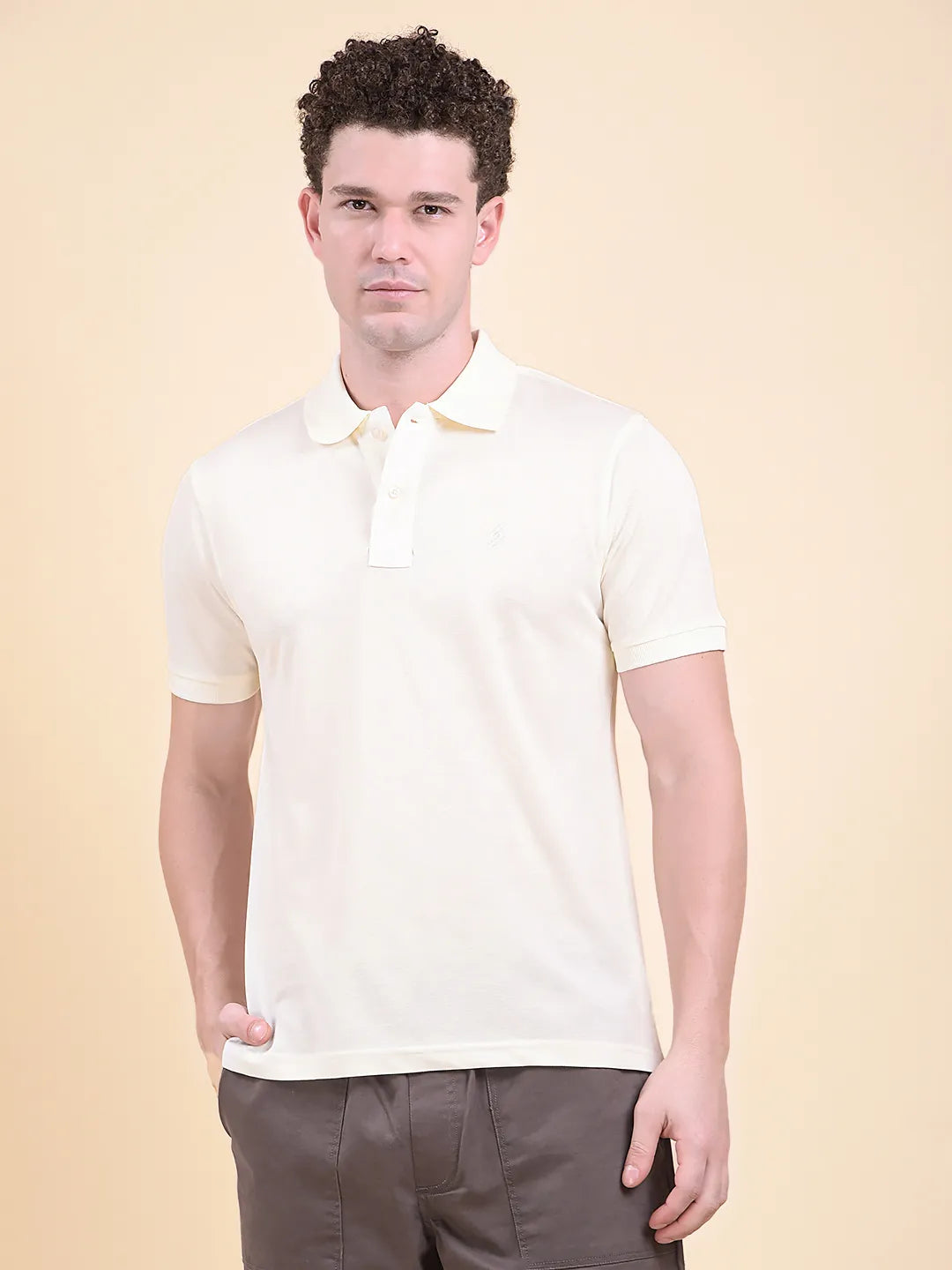 DCYPHR Men's Gravitas Polo-Off White