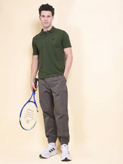 DCYPHR Men's Gravitas Polo-Forest Green