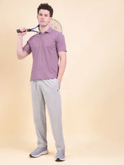 Men's Mono Flex Track Pant - Light Grey