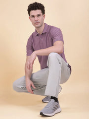 Men's Mono Flex Track Pant - Light Grey