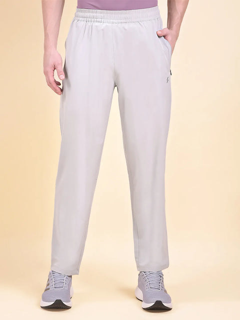 DCYPHR Men's Mono Flex Track Pant-Light Grey