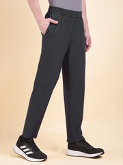 Men's Mono Flex Track Pant-Charcoal