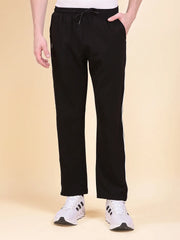 Men's Flex Grid Tracksuit-Black