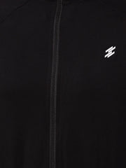 Men's Flex Grid Tracksuit-Black