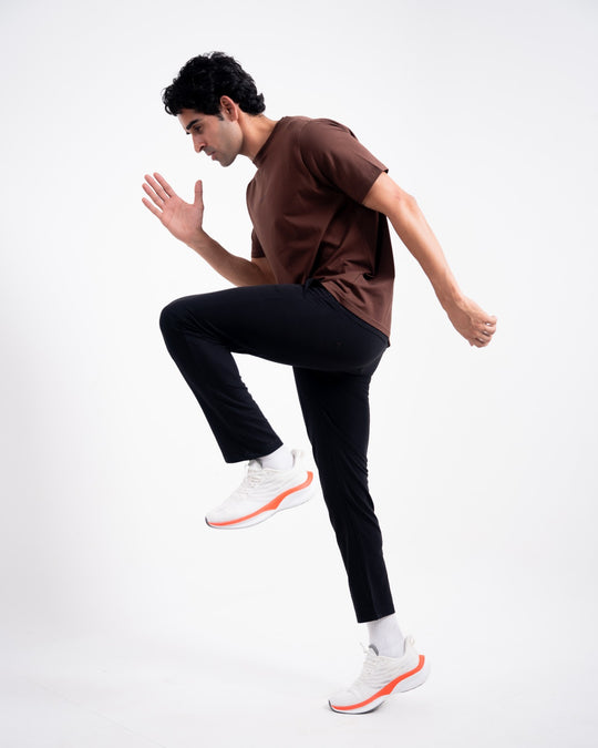 DCYPHR Men`s AUSM5X™ TrainFlex Trackpants- Dark Night