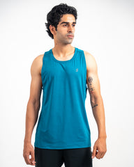DCYPHR Men`s AUSM5X™ Mesh Singlet- Atlantic Green