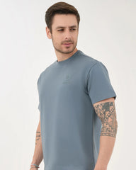 DISCOVERY Men's Lounge Explorer Tee - Dark Cloud