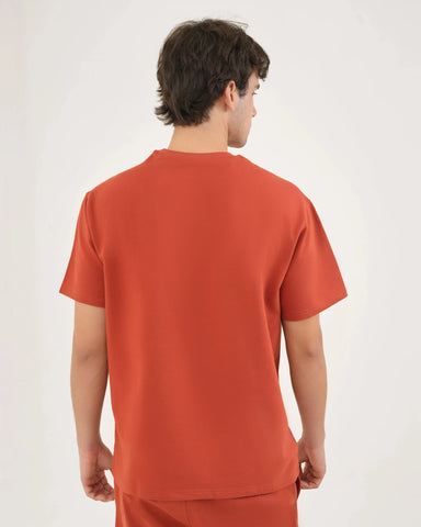 DISCOVERY Men's Lounge Explorer Tee-Burnt Orange
