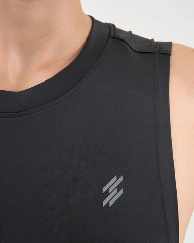 DCYPHR Men's AUSM5X™ Mesh Tank Top-Dark Night