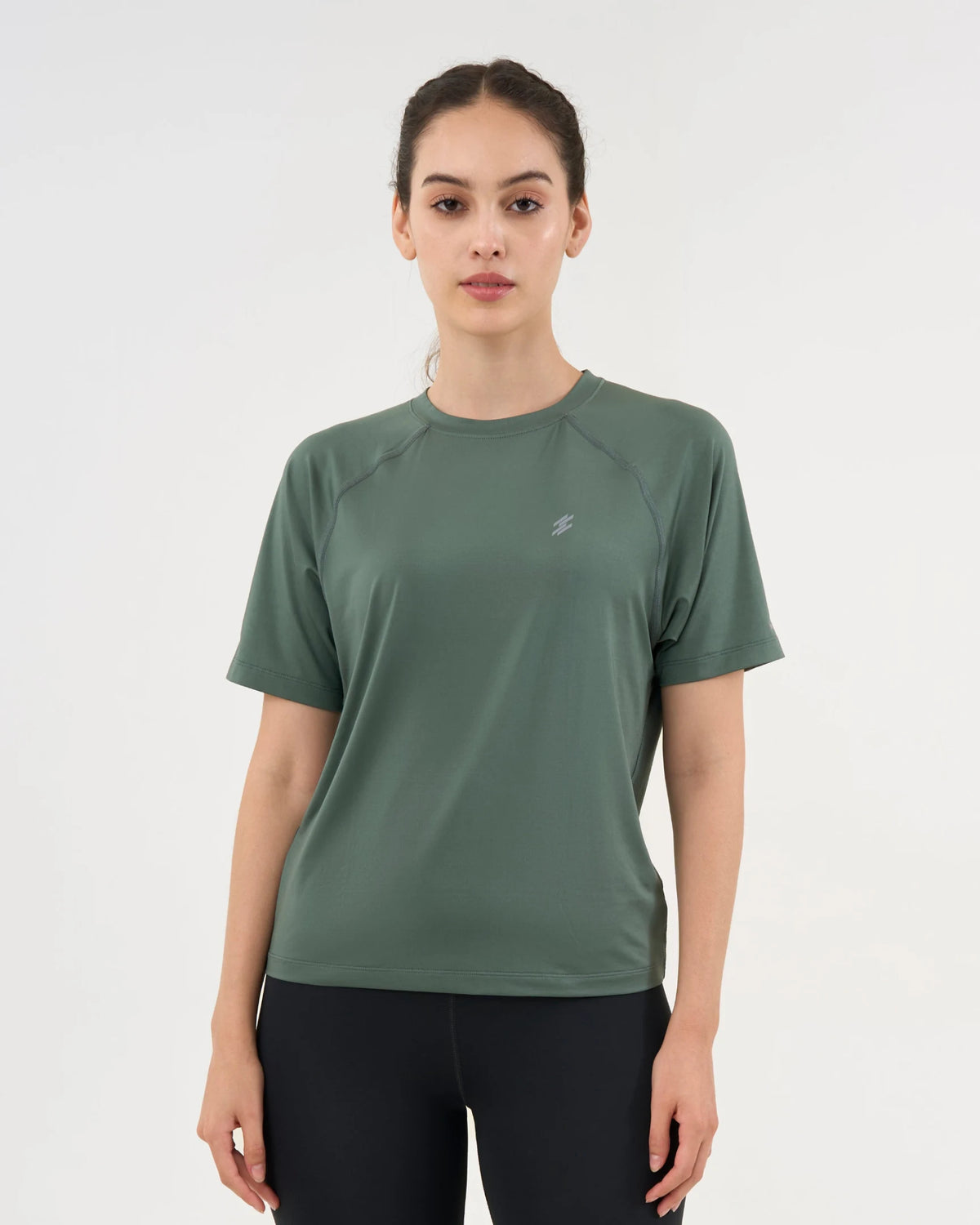 Women's AUSM5X™ Raglan Tee - Deep Emerald
