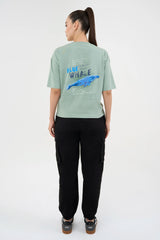 Street Grid Cargo Joggers - Black