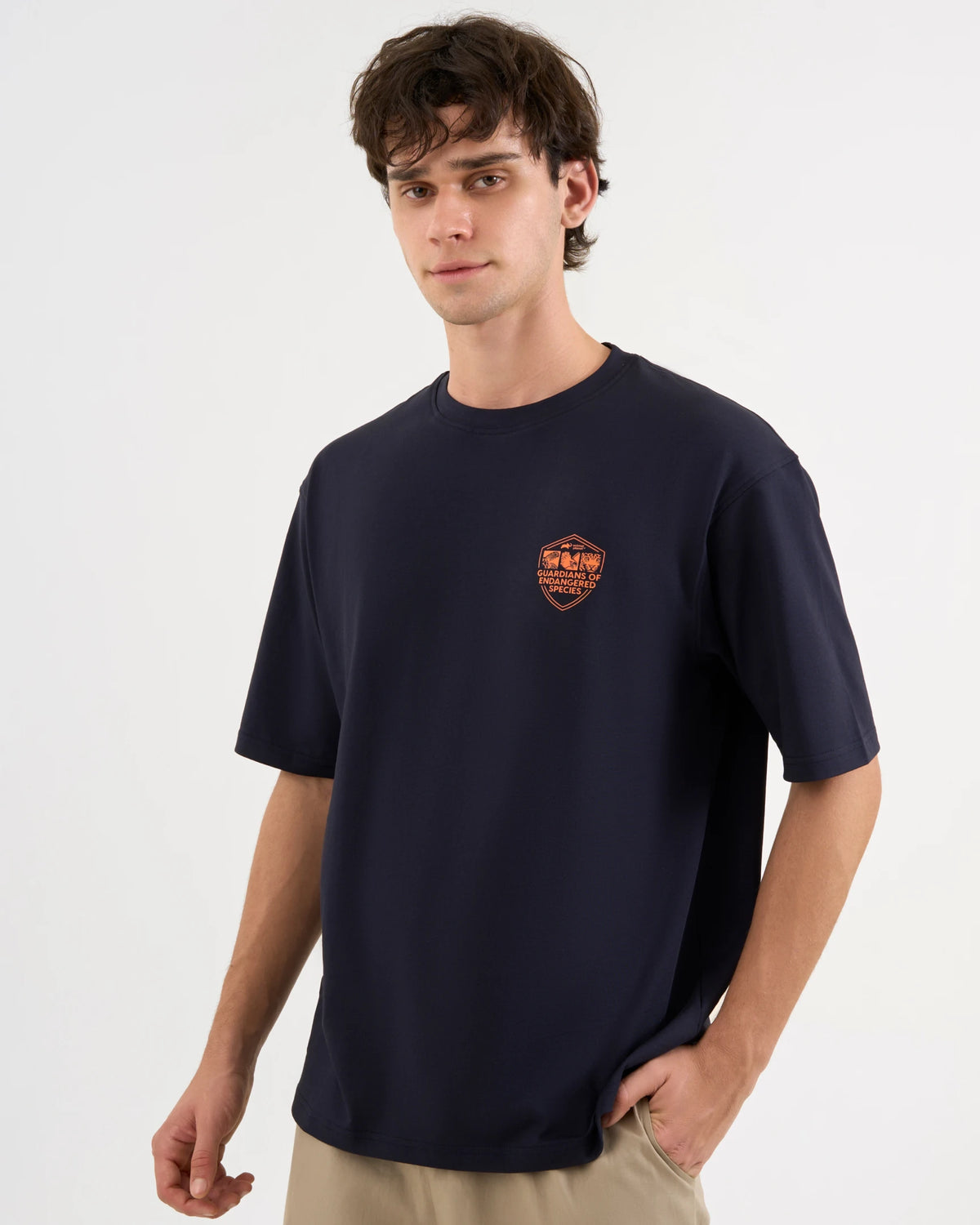 DISCOVERY Men's Harpy Eagle Graphic Tee - Deep Teal