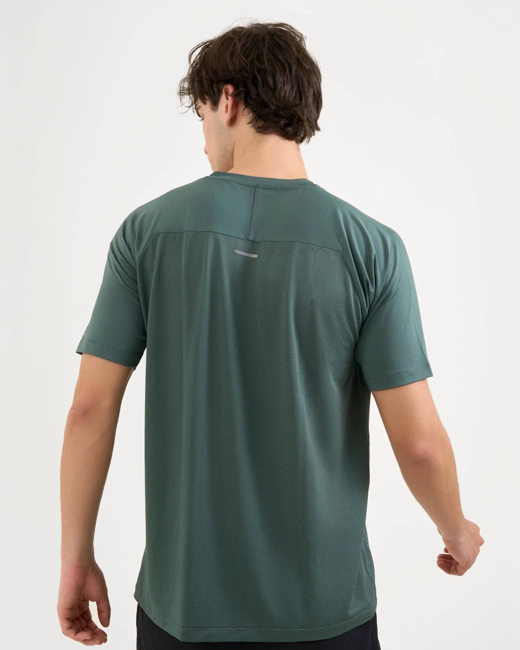 DCYPHR Men's AUSM5X™ Raglan Tee - Deep Emerald