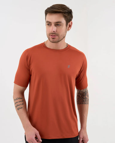 DCYPHR Men's AUSM5X™ Raglan Tee-Burnt Orange