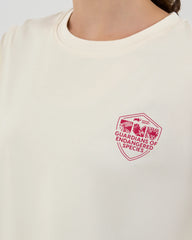DISCOVERY Women's Galapagos Penguin Graphic Tee - Off-white