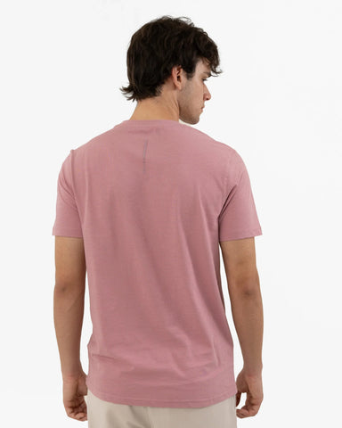 DCYPHR Men's Core Lite Crewneck Tee -Dusk Pink