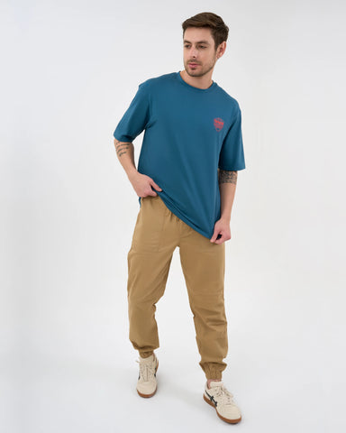 DISCOVERY Men's Orangutan Graphic Tee - Night Lagoon