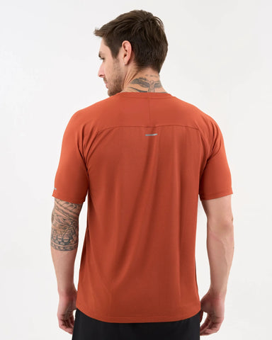 DCYPHR Men's AUSM5X™ Raglan Tee-Burnt Orange
