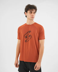 DCYPHR Men's AUSM5X™ Crewneck Tee - Burnt Orange