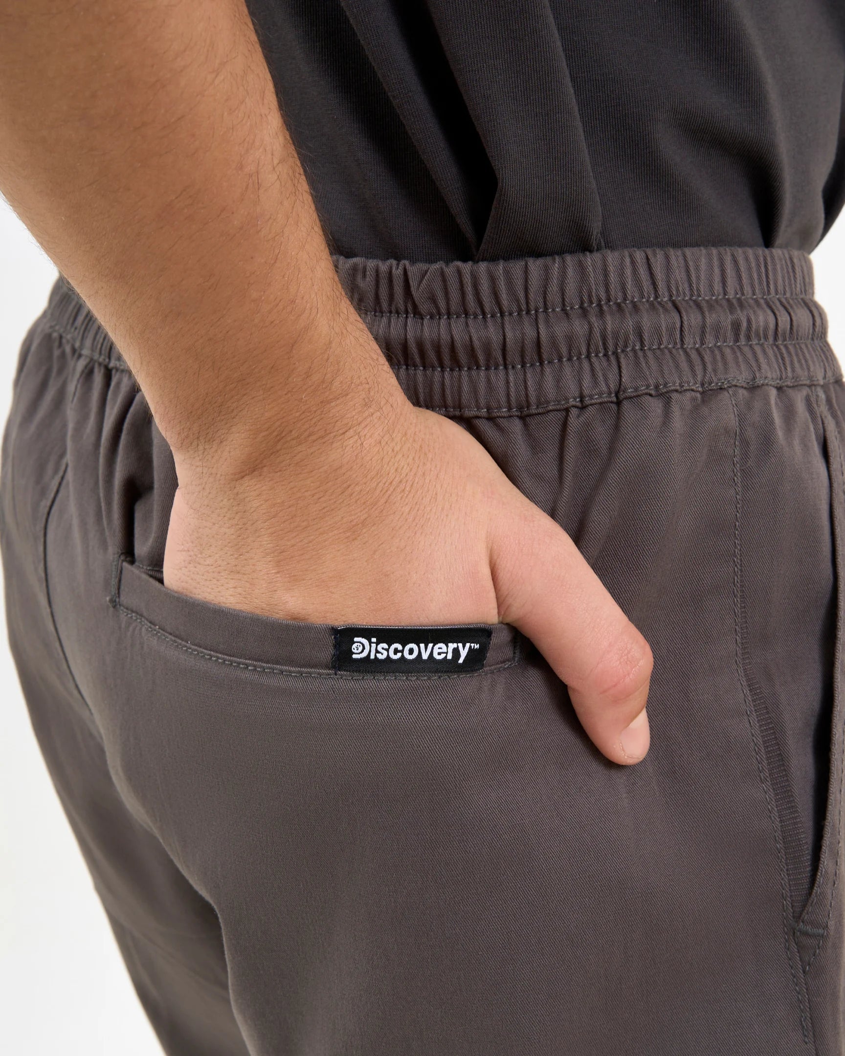 DISCOVERY Men's Armour Cargo Joggers-Grey