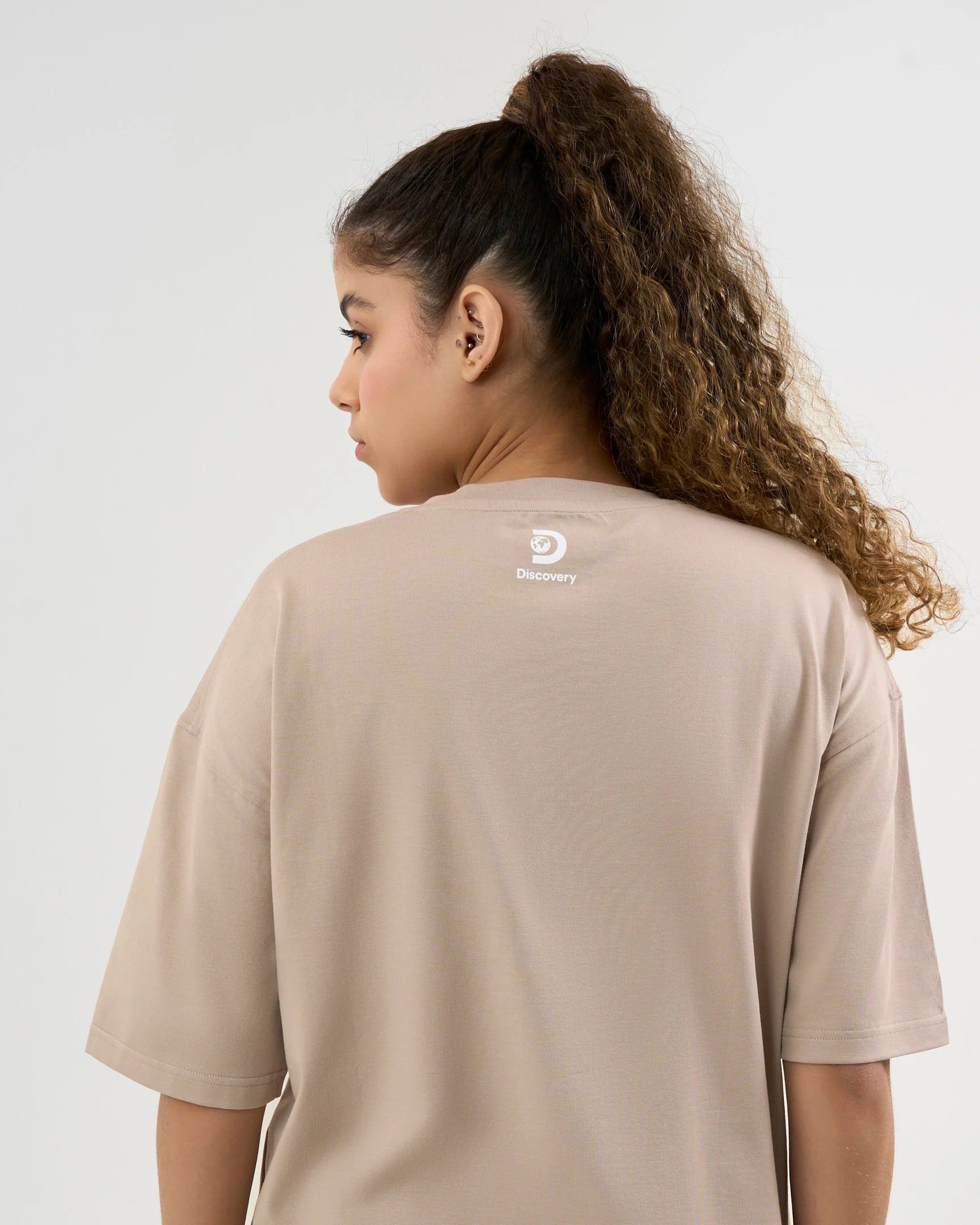 DCYPHR DISCOVERY Women's All Kinds Wild Graphic Tee-Dune Earth