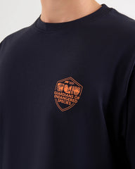 DISCOVERY Men's Harpy Eagle Graphic Tee - Night Lagoon